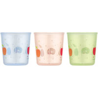 スケーター BCUP1AG 抗菌ベビーコップ3P 【はらぺこあおむし】 652509-BCUP1AG 1袋(3個入)（直送品）