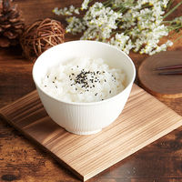 スケーター NBLS1B 木目持ちやすい茶碗 【クリーム】 661891-NBLS1B 1個