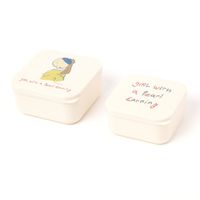 （世界の名作）ランチコンテナ4点セット 真珠の耳飾り LAKOLE/ラコレ