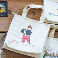 （世界の名作）保冷トートバッグ 笛を吹く少年 LAKOLE/ラコレ