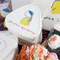 （世界の名作）おにぎりポーチ 真珠の耳飾り LAKOLE/ラコレ