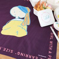 （世界の名作）バンダナ 真珠の耳飾り LAKOLE/ラコレ