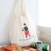 （世界の名作）エコバッグ（L） 笛を吹く少年 LAKOLE/ラコレ