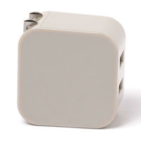 【LAKOLE/ラコレ】 USBポートA2口 アイボリー