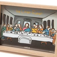 （世界の名作）フォトフレーム ラストサパー LAKOLE/ラコレ