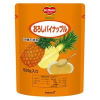 デルモンテ おろしパイナップル 500g 1セット（1個×12） 砂糖不使用 キッコーマン