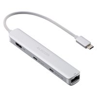 ドッキングステーション タイプC ハブ 6in1 HDMI LAN USB-A USBハブ DST-C30SV エレコム 1個