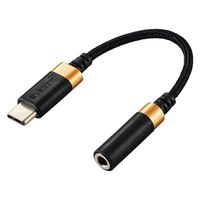 タイプCイヤホンジャック変換 TypeC to 3.5mm ステレオミニジャック ブラック MPA-C35DSBK エレコム 1個