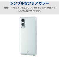 arrows We2 ケース ソフト 衝撃吸収 薄型 カメラレンズ保護設計 クリア PM-F241UCTCR エレコム 1個（直送品）