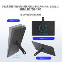 ASUS 15.6インチモバイルモニター ZenScreen MB166CR 1台