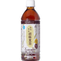 【機能性表示食品】富永貿易 神戸居留地 かろやか胡麻麦茶 500ml 1セット（48本）