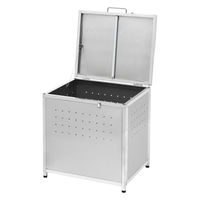 SANKA ステンレスごみ保管庫600(組立式) SGH-60S 1台（直送品）