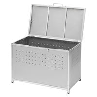 SANKA ステンレスごみ保管庫900(組立式) SGH-90S 1台（直送品）