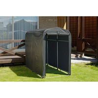 SANKA 簡易万能ガレージ 小 PVC BGC-PVC02GY 1台（直送品）