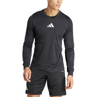 adidas(アディダス) サッカー 審判ウェア レフェリー 24 長袖ジャージー 2XL ブラック IFC20 1枚（直送品）