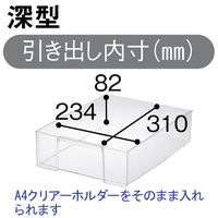 アイリスオーヤマ スチールフロアケース 深型9段（キャスター付）幅291×奥行330×高さ924cm１台