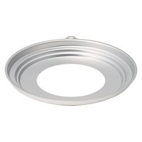 無印良品 アルミ 蒸篭（せいろ）用 受け台 直径20-24cmフライパン対応 1セット（1個×5） 良品計画