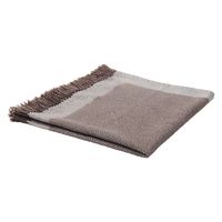 無印良品 インド綿 マルチクロス フリンジ ブラウン 約50×50cm 1セット（1枚×5） 良品計画