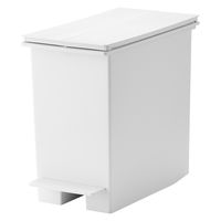 【まとめ買いセット】無印良品 再生ポリプロピレン入り ペダル式ダストボックス 両開きフタ付き 小 20/30L袋用 1セット（1個×2）