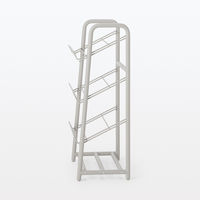 無印良品 スチールパイプシューズラック ウォームグレー 幅53×奥行29×高さ79cm 良品計画