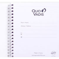 クオバディス １０ｘ１５／リングノート　ヨコケイ ホワイトペーパー 1冊（直送品）