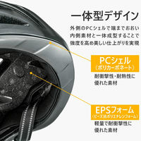 ロックブロス 高通気性ヘルメット(10110005002)ホワイト 10110005002 1個 4570122013272（直送品）