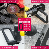 ロックブロス RKS626防犯ロック(RKS626-GR+T300BK)グレー(ワイヤー付属) RKS626-GR+T300BK 1個（直送品）