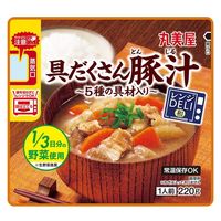 丸美屋 レンジDELI 具だくさん豚汁 220g 1セット（1個×3）丸美屋食品工業 レンジ対応