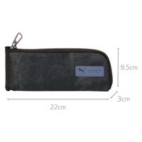 クツワ PUMA(プーマ) スリムホルダー ペンケース ブラック PM507BK 1セット(3個)（直送品）