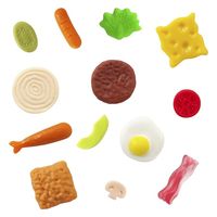 銀鳥産業 お米のねんど ハンバーガーやさんセット 462-334 1個（直送品）