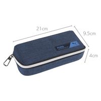 クツワ PUMA(プーマ) デスクオーガナイザー ペンケース ネイビー PM506NB 1セット(3個)（直送品）