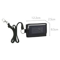 クツワ PUMA(プーマ) 3つ折りマルチ ウォレット ブラック PM511BK 1セット(2個)（直送品）