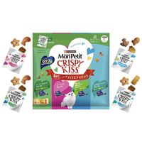 （バラエティパック）モンプチ クリスピーキッス 4種のシーフード 312g（6g×52袋）1袋 大容量 ネスレ日本 猫用 おやつ