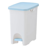 リス ペダルペール ニーナカラー22L ブルー 1個（20Lゴミ袋対応）ペタル式フタ付 ダストボックス幅265×奥行400×高さ430 オリジナル（わけあり品）