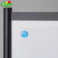 【軒先渡し】 ストア・エキスプレス 吸音パネル付きパーティション【ホワイトボード×アクリル×パネル(グレー)】 1台（直送品）