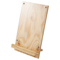 【軒先渡し】 ストア・エキスプレス 2Wayサインスタンド ラーチ合板 A5 1個 6755-1380 61-819-99-1（直送品）