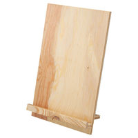 【軒先渡し】 ストア・エキスプレス 2Wayサインスタンド ラーチ合板 A4 1個 6755-1382 61-819-99-2（直送品）