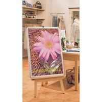 【軒先渡し】 ストア・エキスプレス スマートイーゼル ブラック 1台 6792-2818 61-820-10-4（直送品）