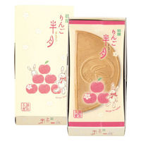 鎌倉りんご半月 5枚入 1セット（1箱×3） 鎌倉五郎本店　贈答　個包装　おやつ　ギフト　スイーツ　和菓子　人気　お土産　お返し