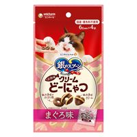 銀のスプーン クリームどーにゃつ まぐろ味 国産 24g 1セット（1袋×3）ユニ・チャーム キャットフード 猫用