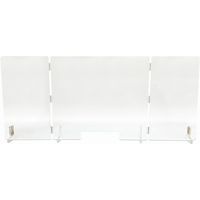 東洋ケース 3WAYアクリルパーテーション1200 4個入 3W-AP-1200 1箱(4個) 65-3366-32（直送品）