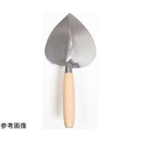 東京西勘 お福型レンガ鏝(鋼)#1 67-6580-80 1個（直送品）
