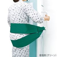 オオサキメディカル 胸部レントゲン転倒防止ベルト ブルー 2本1組 66-0001-54 1袋(2本)（直送品）