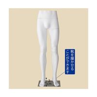 アズワン PP製 紳士パンツトルソー 白 67-6609-39 1個（直送品）