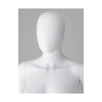 アズワン 婦人頭部パーツ 白(PP製全身マネキン、トルソー用) 67-6609-46 1個（直送品）