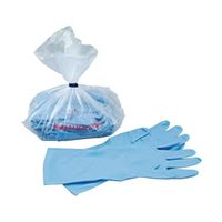 スギコ産業 ニトリルうす手 手袋・裏毛なし(10双入)ブルー S 67-6902-24 1個(10双)（直送品）