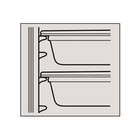 CAMBRO キャンブロ ウルトラカムカート(フードパン用)520×690×H1145mm ブリックレッド UPC600ブリックレッド 1個（直送品）