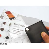 エッシェンバッハ光学ジャパン ハンディルーペ 3.5× 60mm径 角 ブラック 1752560 1個 67-7106-24（直送品）