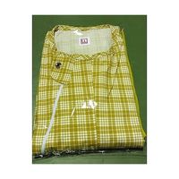 アズワン 介護つなぎ イエロー LLサイズ 10枚入 68-4096-42 1箱(10枚)（直送品）