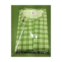 アズワン 介護つなぎ グリーン LLサイズ 10枚入 67-6638-60 1箱(10枚)（直送品）